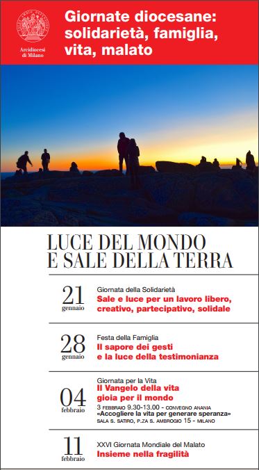 Sale della terra luce  del mondo