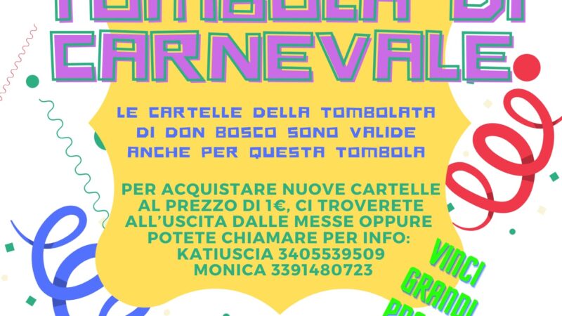 Tombolata di carnevale