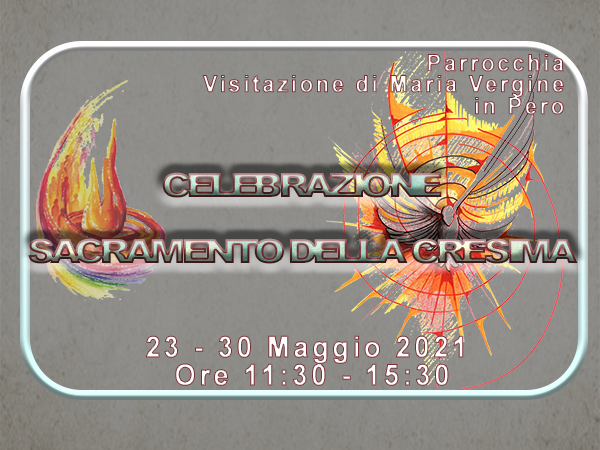 Celebrazione Sacramento della Cresima