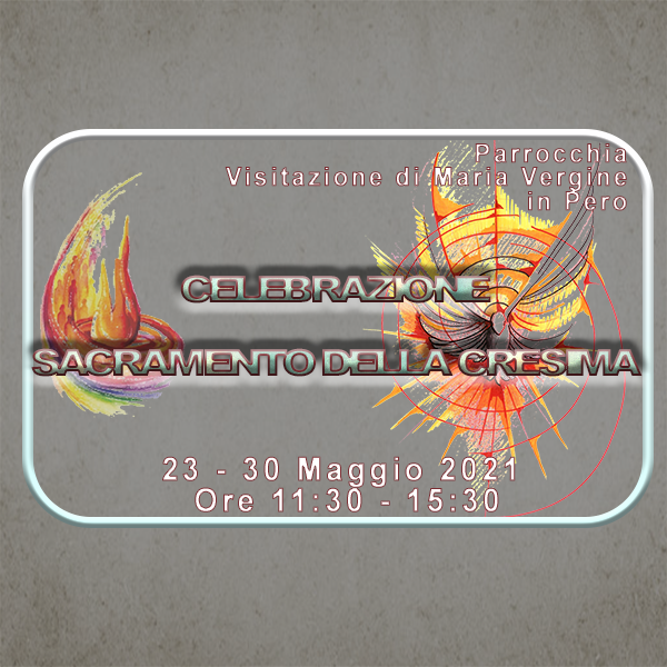 Celebrazione Sacramento della Cresima