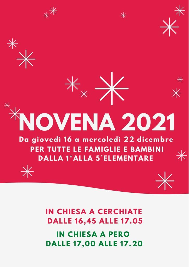 NOVENA DI NATALE 2021