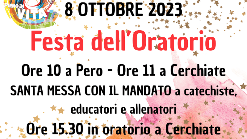 Festa dell’oratorio 2023