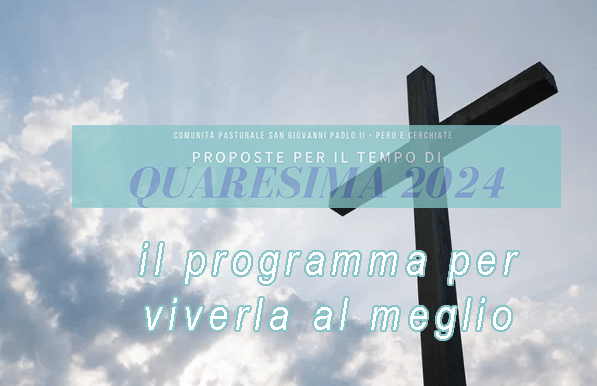 Programma Quaresima 2024