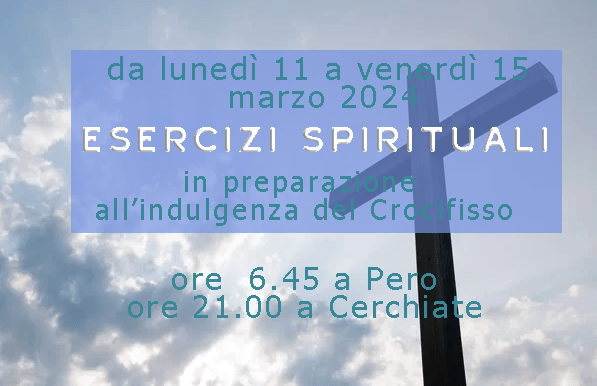 Esercizi Spirituali Quaresima 2024