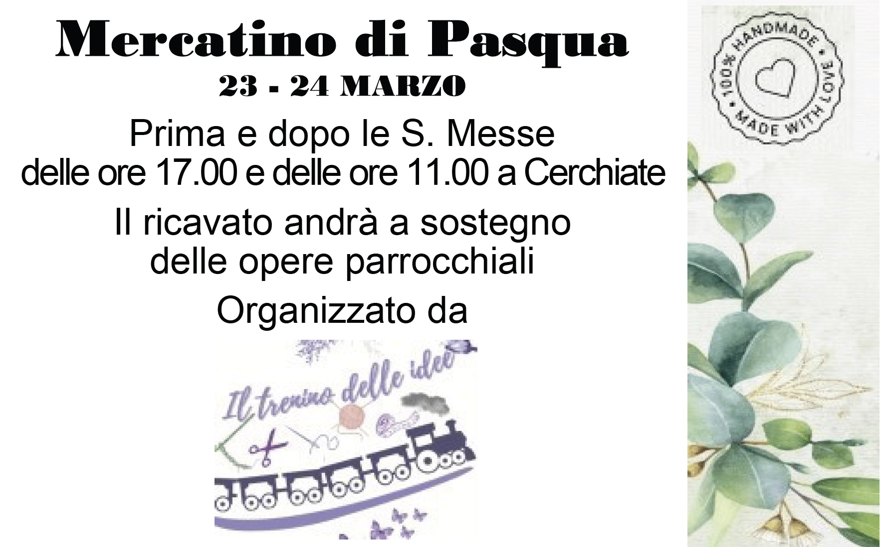 Mercatino di Pasqua 2024